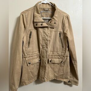 Aeropostale Women's Tan Utility Jacket